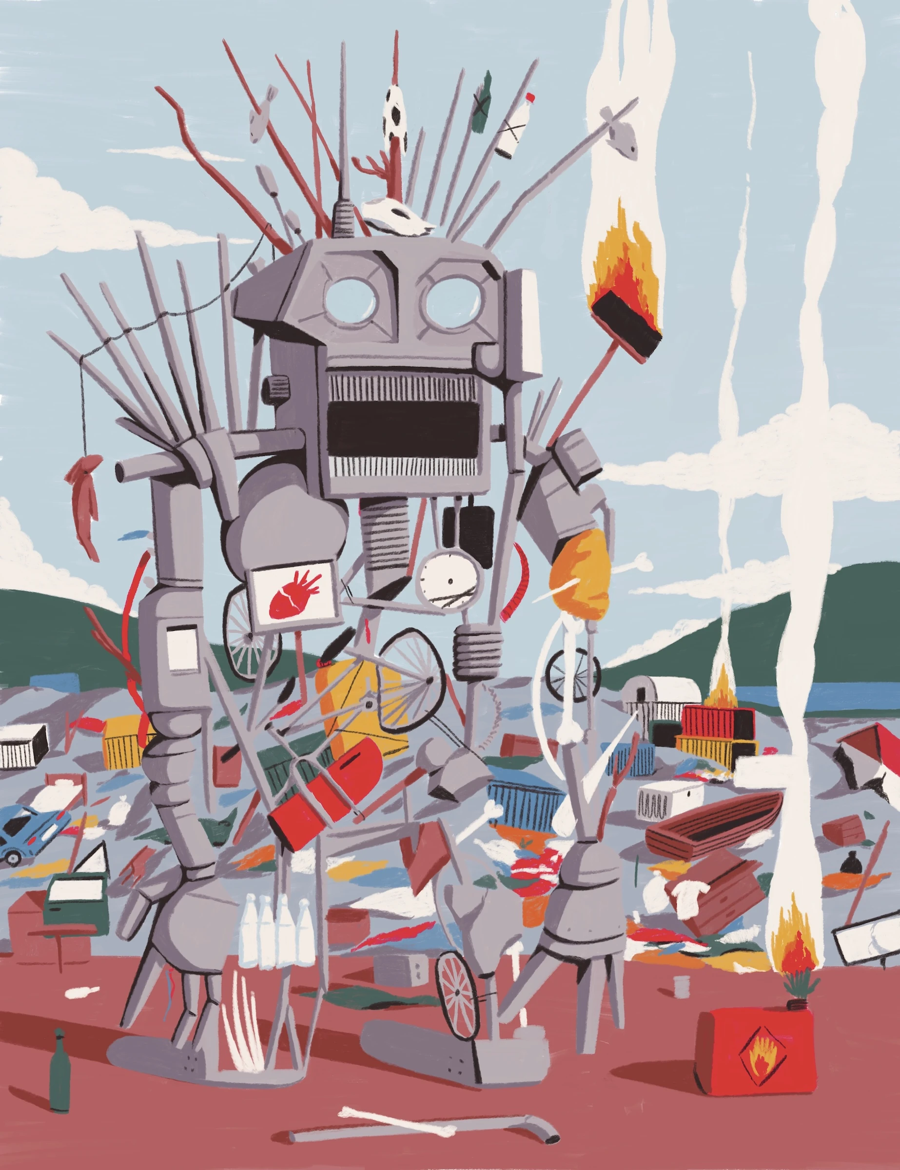 Kiblind Magazine — artwork by Florian Meissner