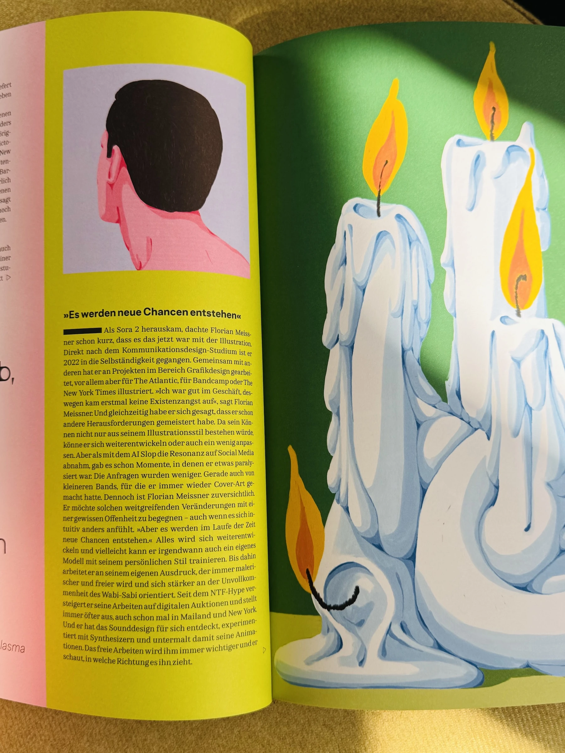 PAGE Magazine No. 01/2026 – Cover — artwork by Florian Meissner