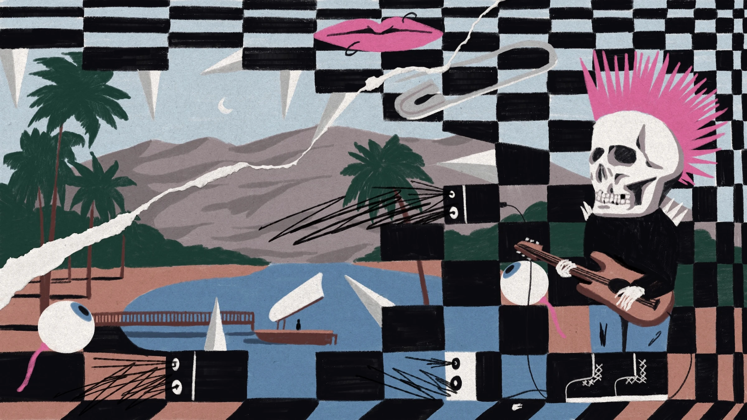 Bolivian Underground & Filipino Punk — Bandcamp — artwork by Florian Meissner