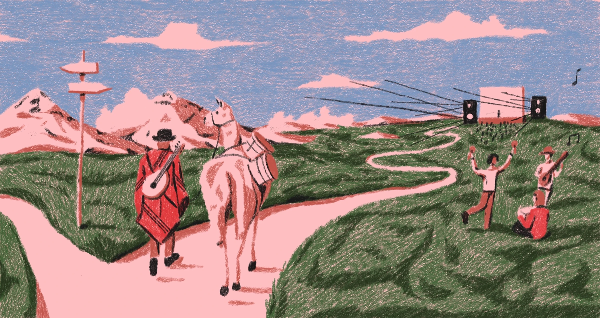 Bolivian Underground & Filipino Punk — Bandcamp — artwork by Florian Meissner